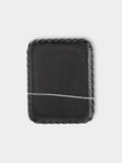 Anastasio Home - Juliet Marble Tray (9.5in/24cm) - Black - ABASK - 