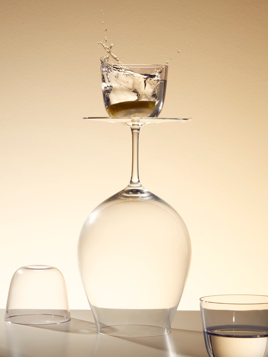 Lobmeyr - Alpha Hand-Blown Crystal Cocktail / Espresso Tumblers (Set of 4) - Purple - ABASK