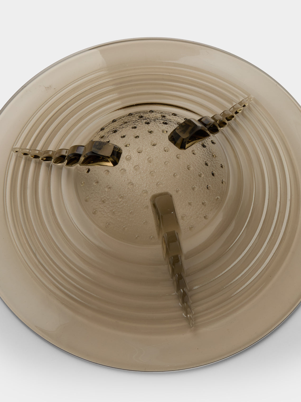 Antique and Vintage - 1930s Murano Glass Bowl - Gray - ABASK