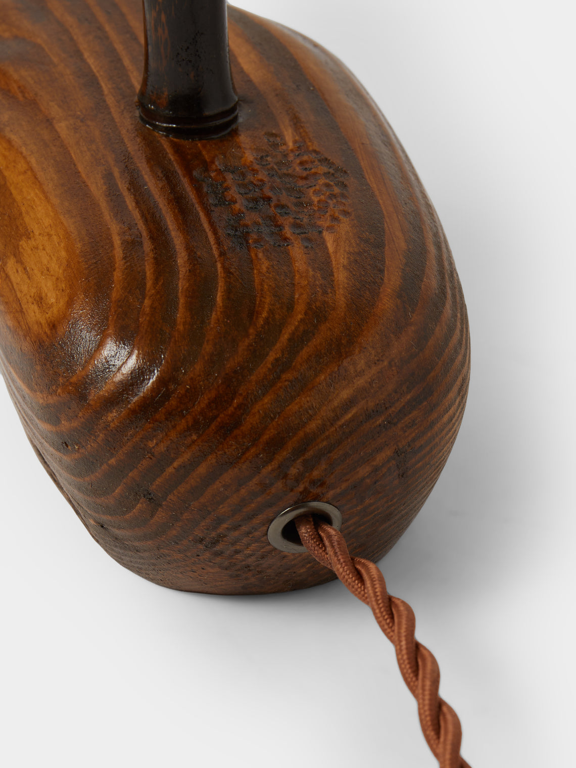 Yuxuan Huang - The Mountains Beyond Hand-Painted Kozo Paper and Wood Table Lamp - Multiple - ABASK