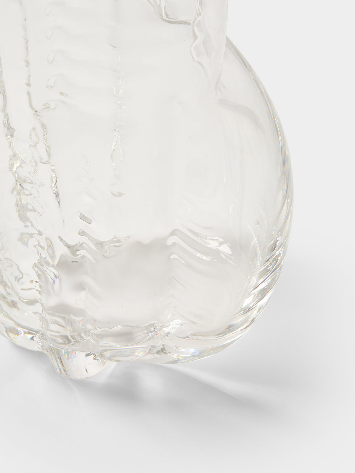 Hana Hillerová - Remix Hand-Blown Glass Vessel (12in/31cm) - Clear - ABASK