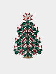 ABASK Decorations - Festive Czech Crystal Tree - Green - ABASK - 