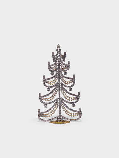 Antique and Vintage - 1930s Czech Jewelled Small Christmas Tree -  - ABASK - 
