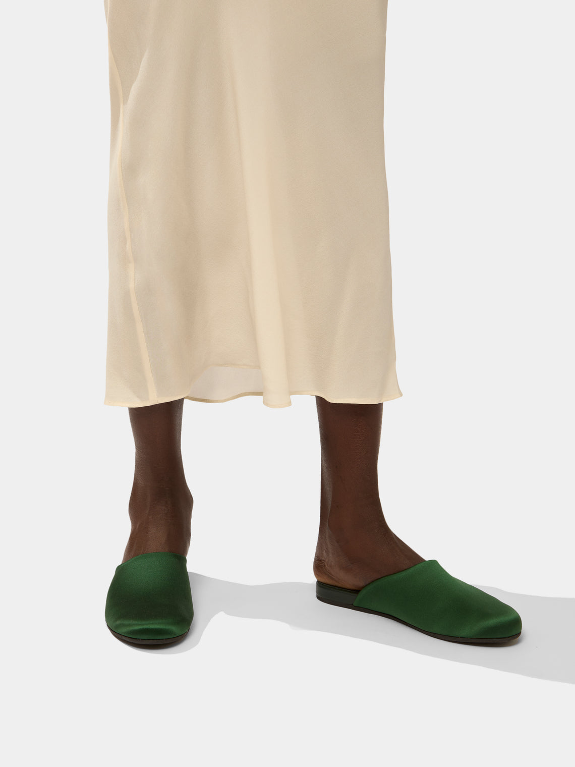 Satin Slippers | Size: 39