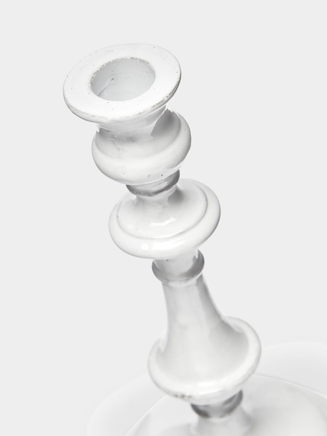 Astier de Villatte - Gigi Hand-Glazed Ceramic Candlestick -  - ABASK