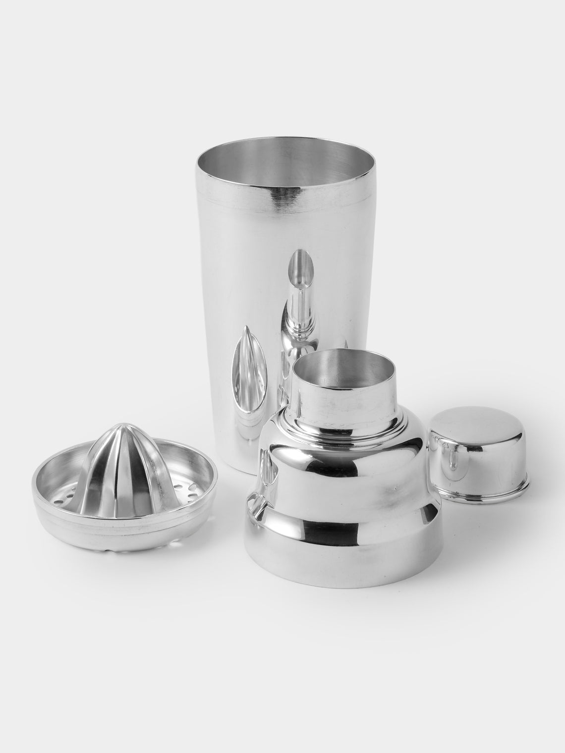 Antique and Vintage - 1960s Christofle Silver-Plated Cocktail Shaker - Silver - ABASK