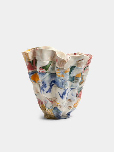 Luisa Maisel - Matte Porcelain Vase (12in/30cm) - Multiple - ABASK - 