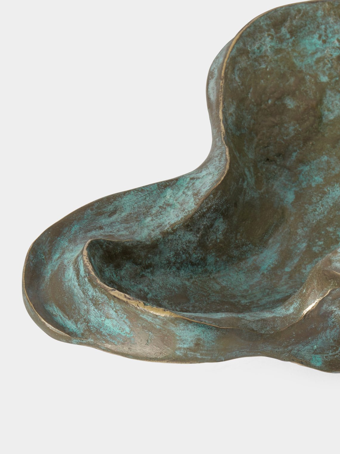 Viya - Glory Lily Brass Bowl - Brass - ABASK