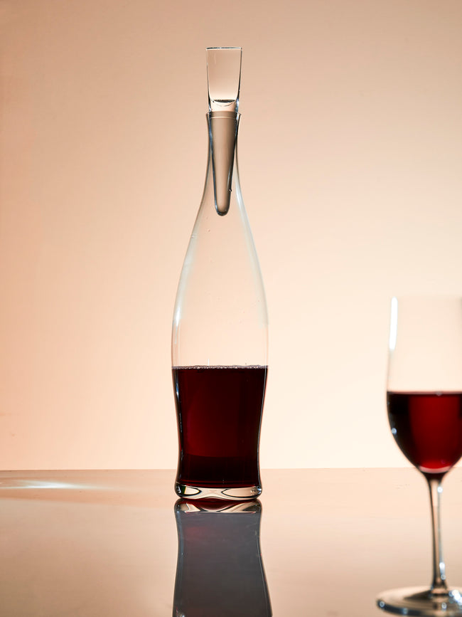 Lobmeyr - Ballerina Hand-Blown Crystal Wine Decanter with Stopper - Clear - ABASK