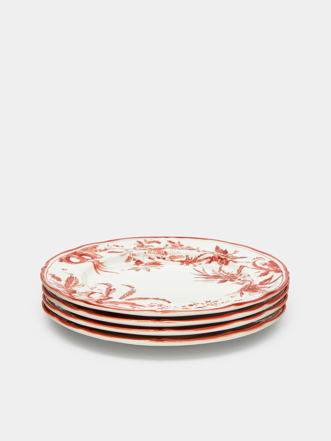 Laboratorio Paravicini - Rocaille Ceramic Dessert Plates (Set of 4) -  - ABASK