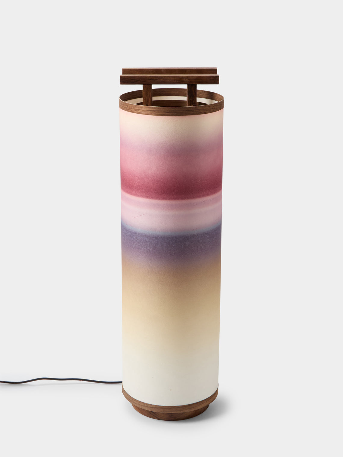 Maxime Prange - Torii Walnut and Washi Paper Large Table Lamp - Multiple - ABASK