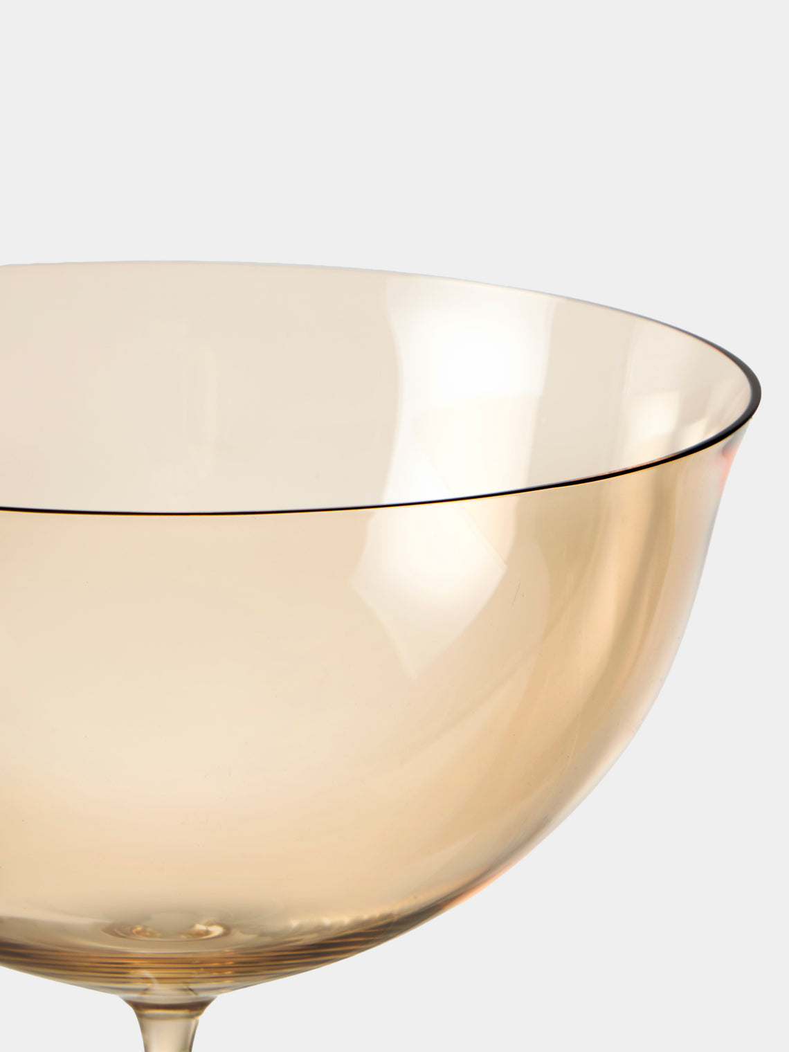 Lobmeyr - Patrician Hand-Blown Crystal Finger Bowl - Gold - ABASK
