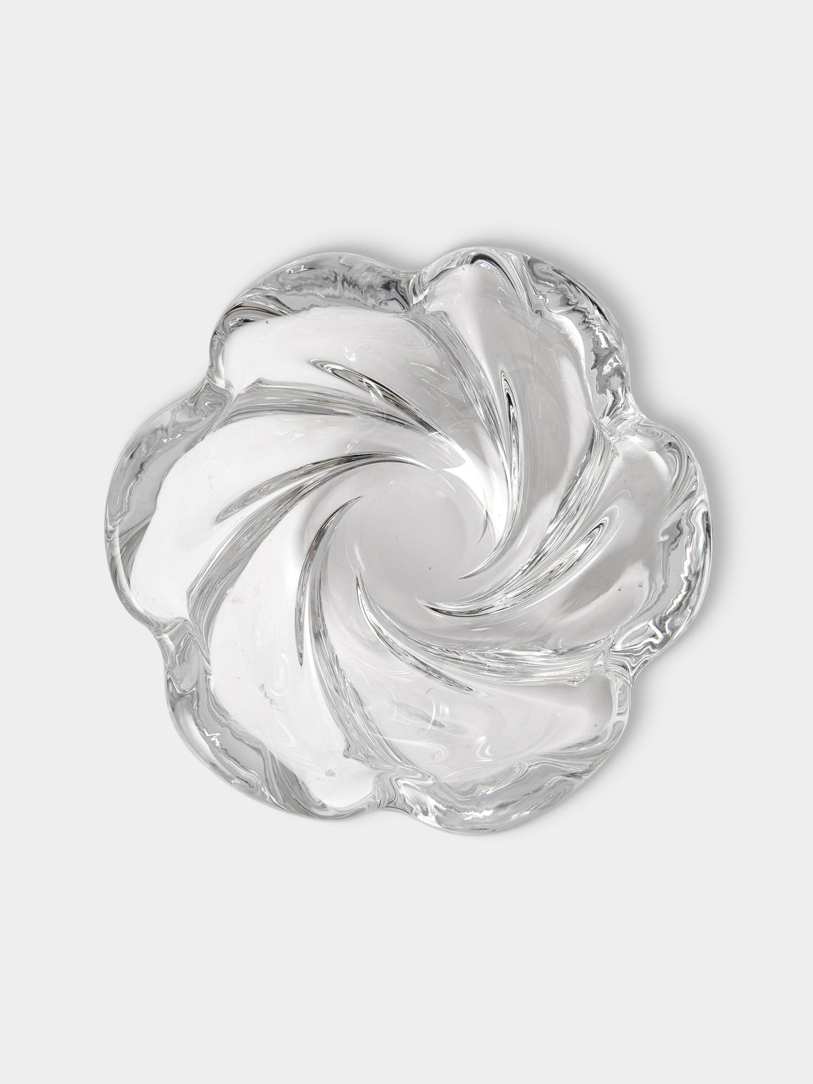 Antique and Vintage - 1950s Orrefors Crystal Dish - Clear - ABASK