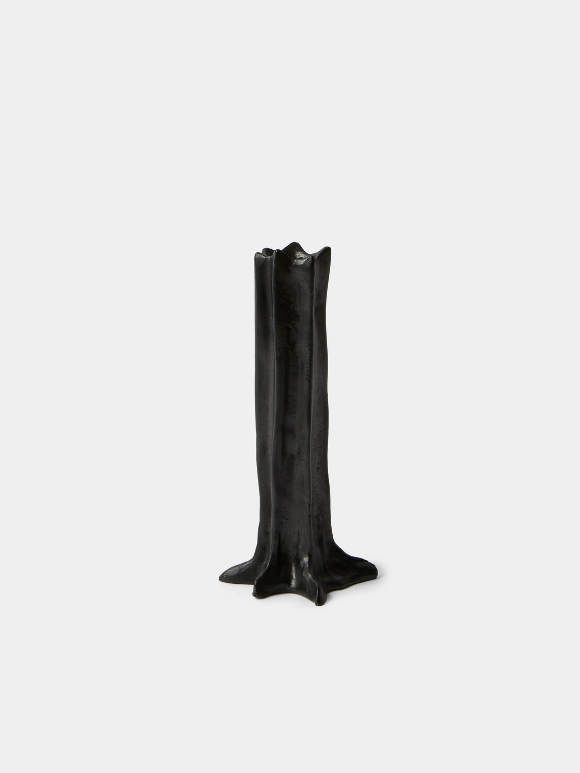 Studio Palatin - | Set of 4 | Arbor Bronze Candlesticks - Black - ABASK