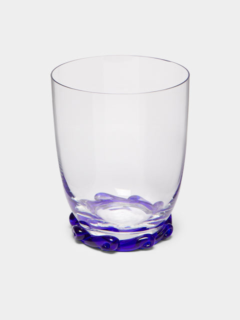 NasonMoretti - Archive Revival 1994 Hand-Blown Murano Glass Bembo Tumblers (Set of 2) - Clear - ABASK - 