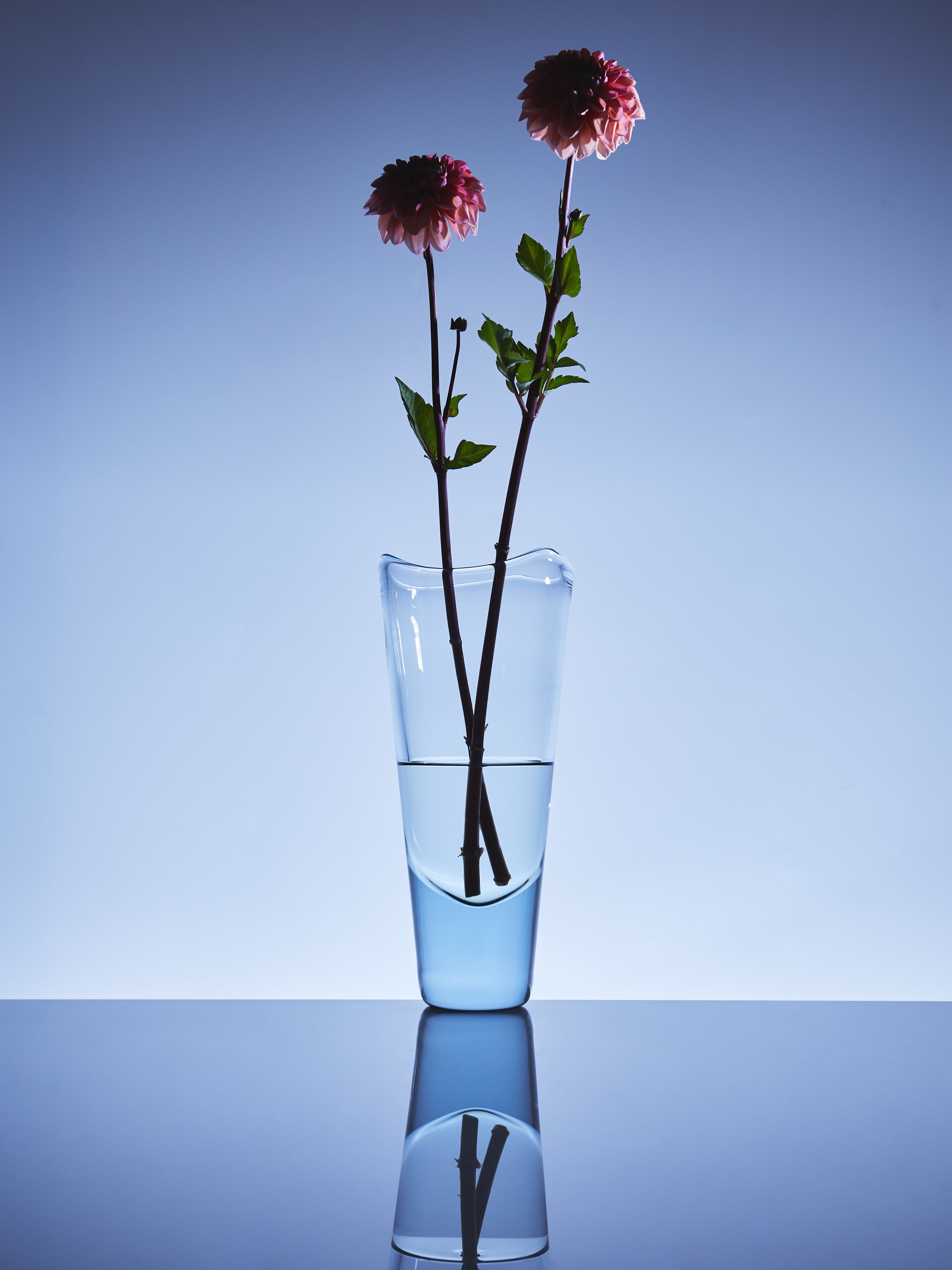 1950s Holmegaard Crystal Large Vase