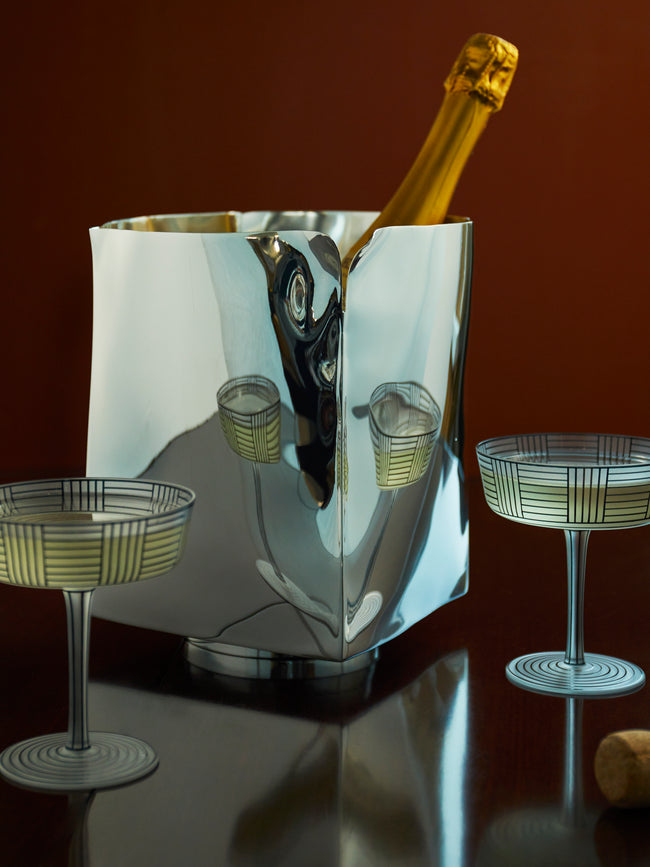 De Vecchi - 273 Silver-Plated Champagne Bucket -  - ABASK