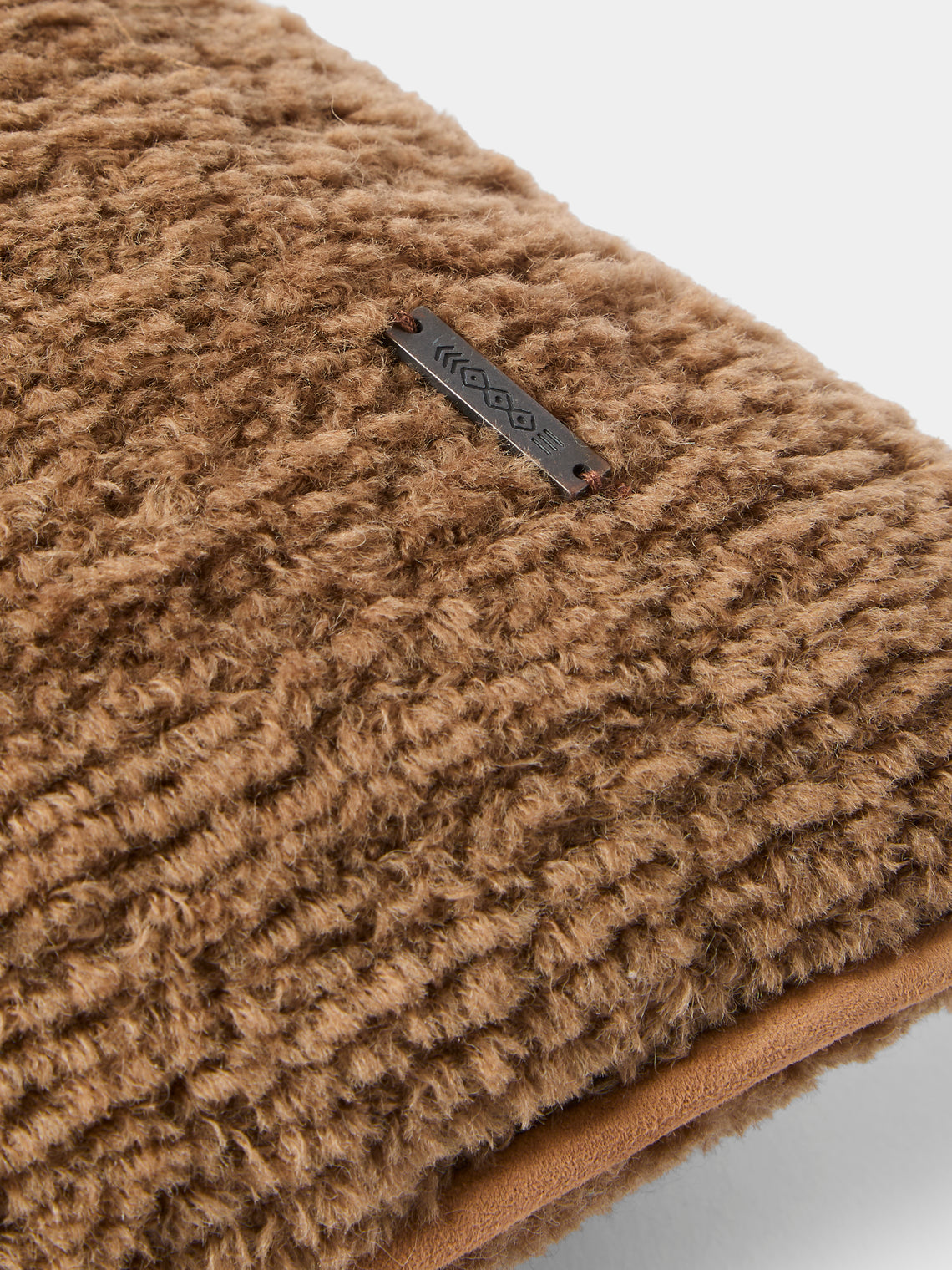 de Le Cuona - Tundra Wool Pillow (21.5in/55cm) - Brown - ABASK