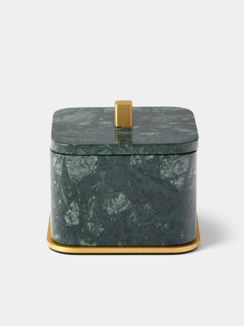 Giobagnara - Polo Marble Large Box - Green - ABASK - 