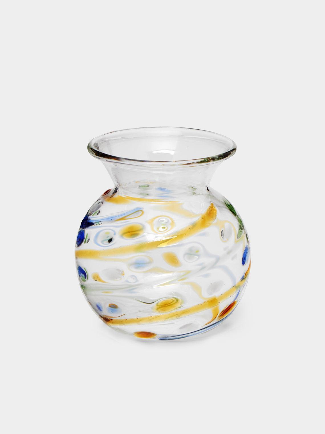Malaika - Trellis Hand-Blown Glass Bud Vase -  - ABASK - 