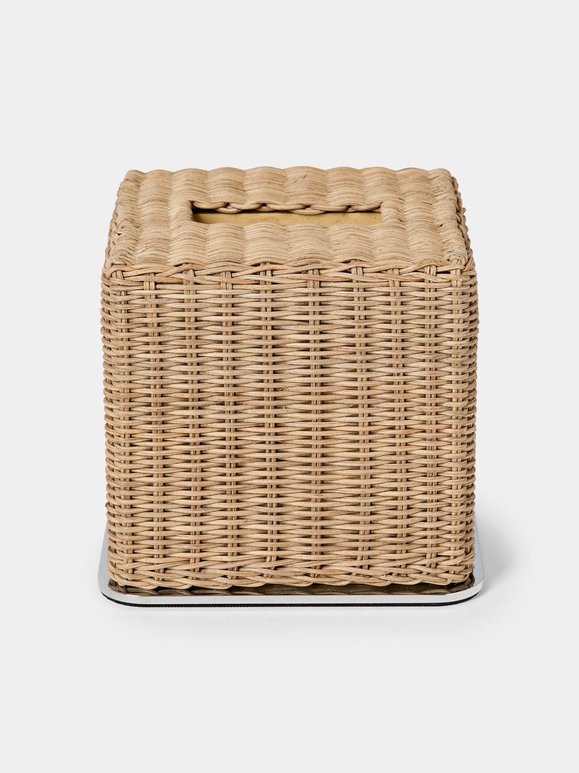 Pigment France - Amiens Rattan Tissue Box - Natural - ABASK - 