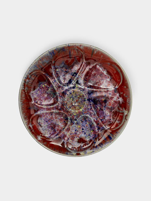 Antique and Vintage - 1960s Abstract Oyster Plate -  - ABASK - 