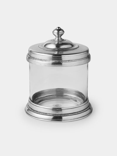 Cosi Tabellini - Toscana Pewter Storage Jar (25.5oz/0.75L) - Silver - ABASK - 