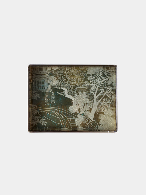 Droulers - Tiny Tale Plexiglass Tray (8in/20.5cm) - Gold - ABASK - 