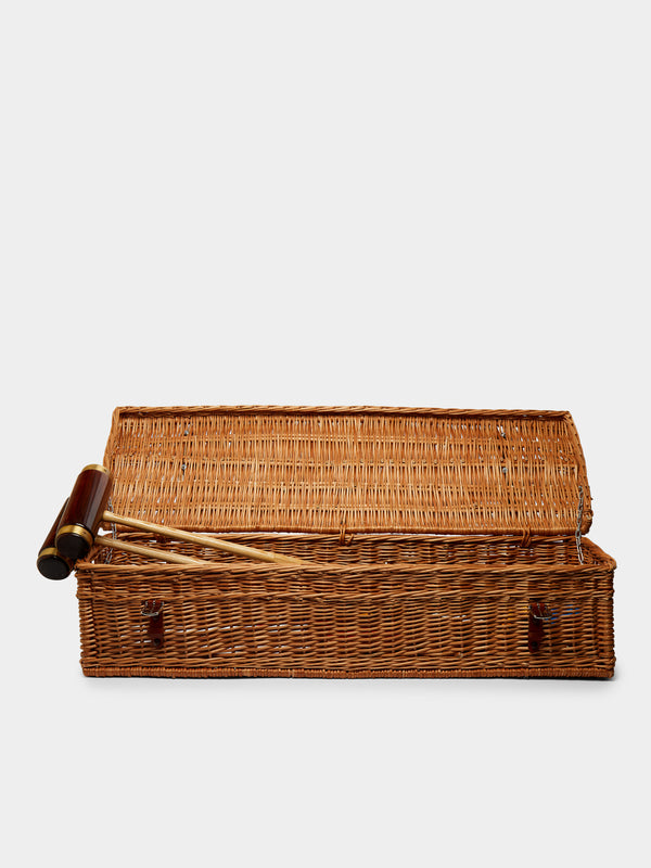 Geoffrey Parker - Wicker Croquet Set -  - ABASK - 