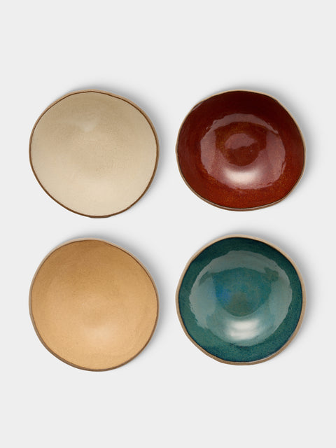 Hana Karim Studio - Hand-Built Stoneware Breakfast Bowls (Set of 4) - Multiple - ABASK - 