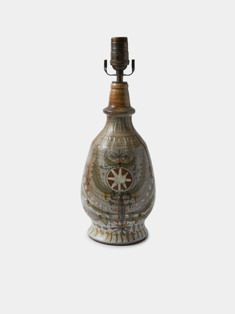 Antique and Vintage - 1970s French Ceramic Table Lamp - Multiple - ABASK - 