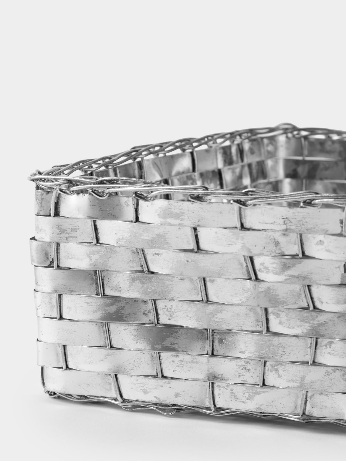 Antique and Vintage - 1960s Christofle Silver-Plated Bread Basket - Silver - ABASK