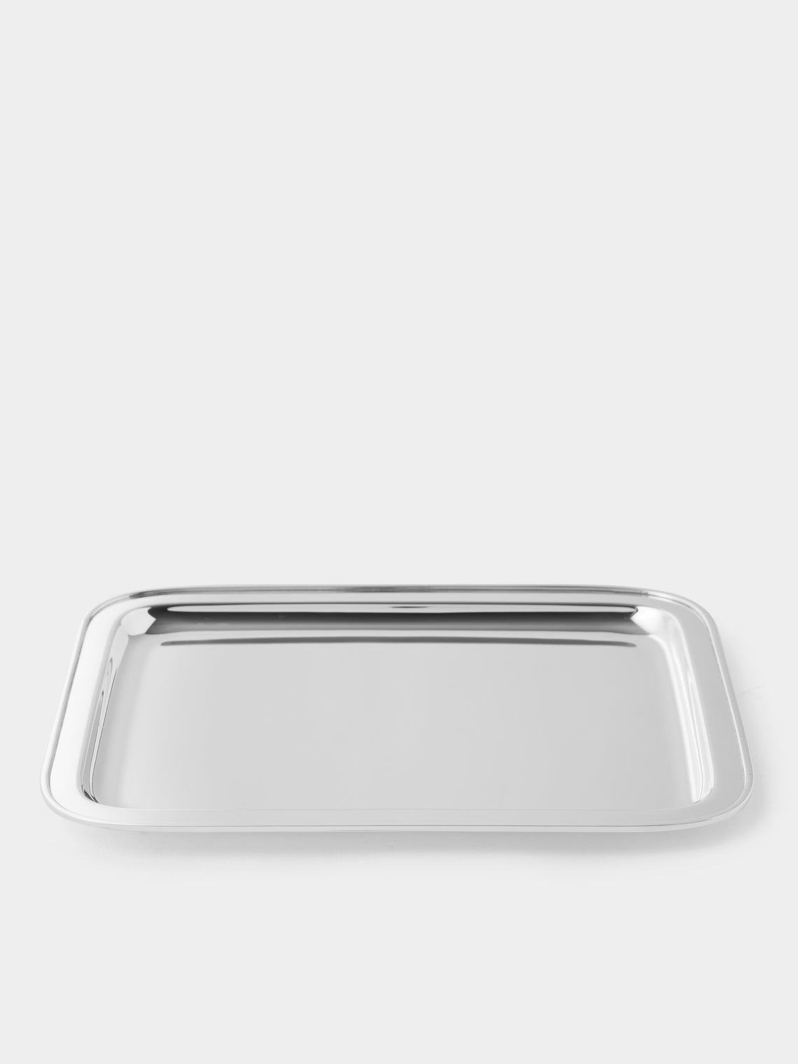 Robbe & Berking - Silver-Plated Toast Server Tray (8in/21cm) - Silver - ABASK