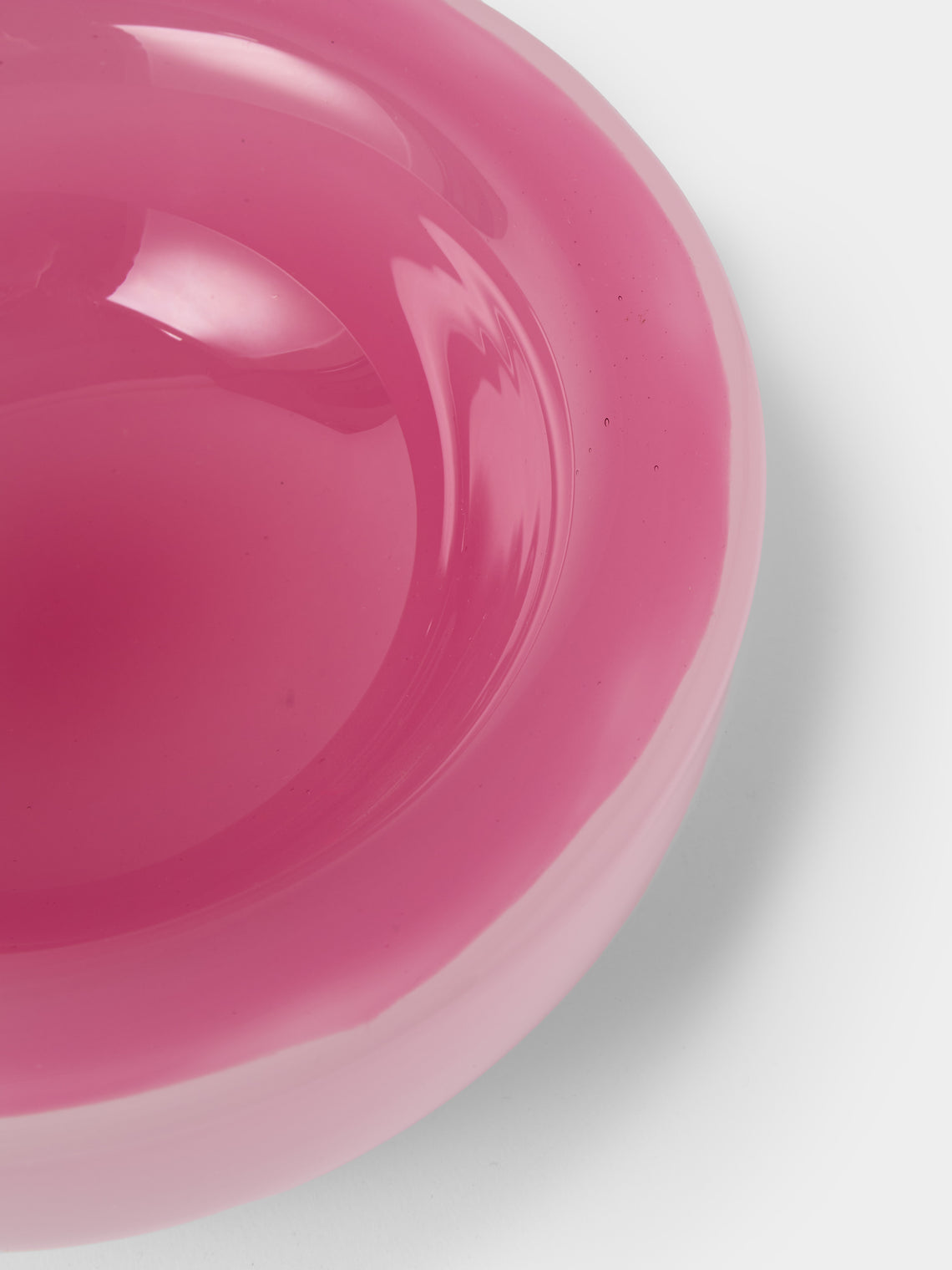 Antique and Vintage - 1970s NasonMoretti Murano Glass Bowl - Pink - ABASK