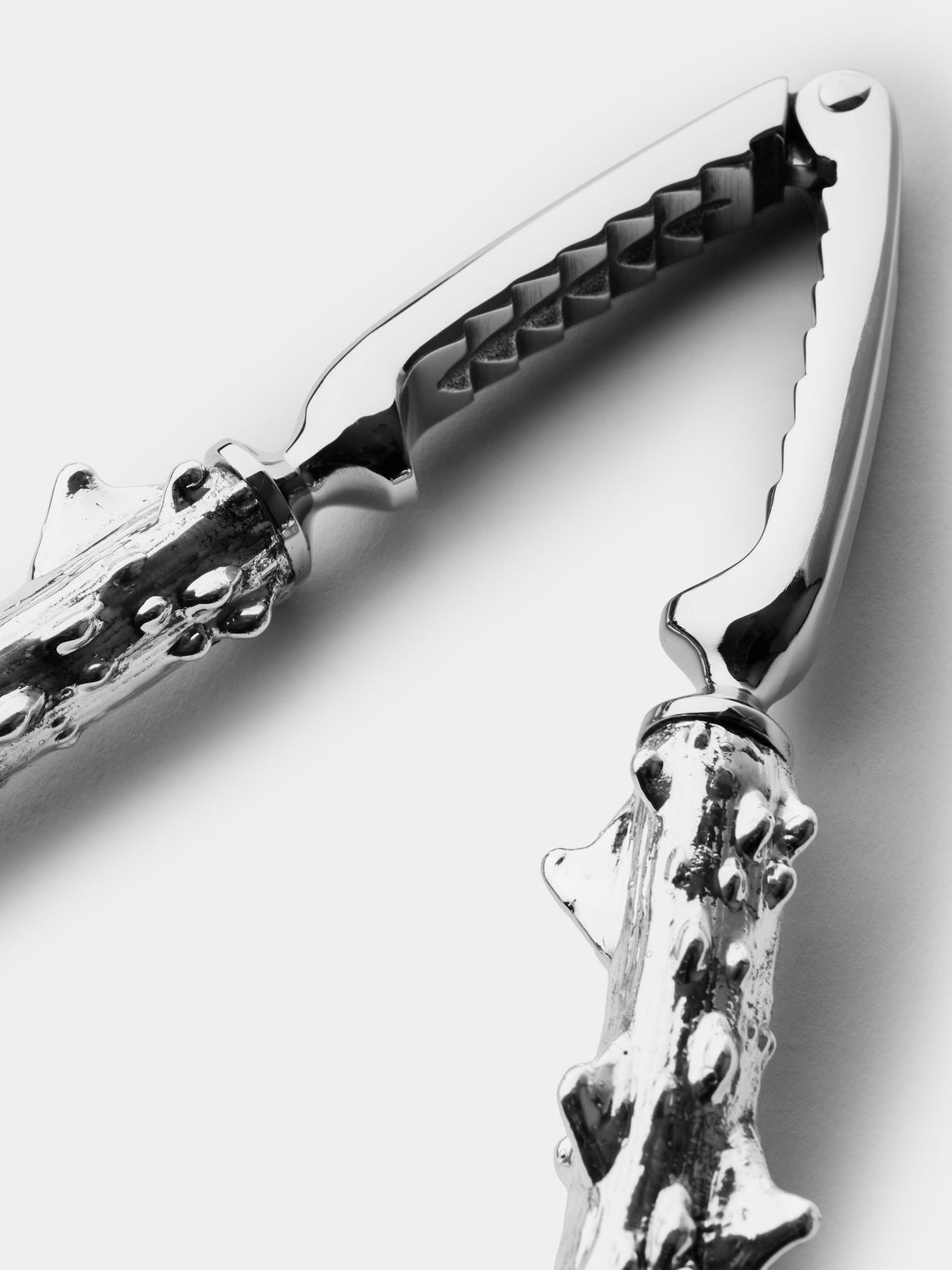 Pampaloni - Thorns Solid Silver Nutcracker - Silver - ABASK