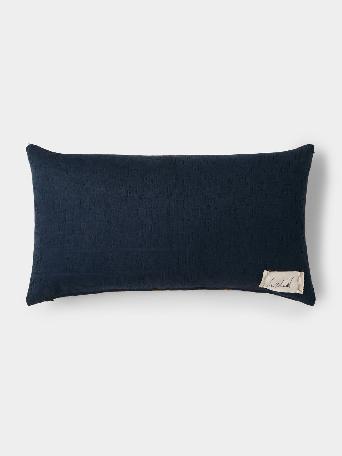 By Walid - 18th-Century French Aubusson Tapestry Wool and Linen Cushion (25.5in/65cm) - Multiple - ABASK