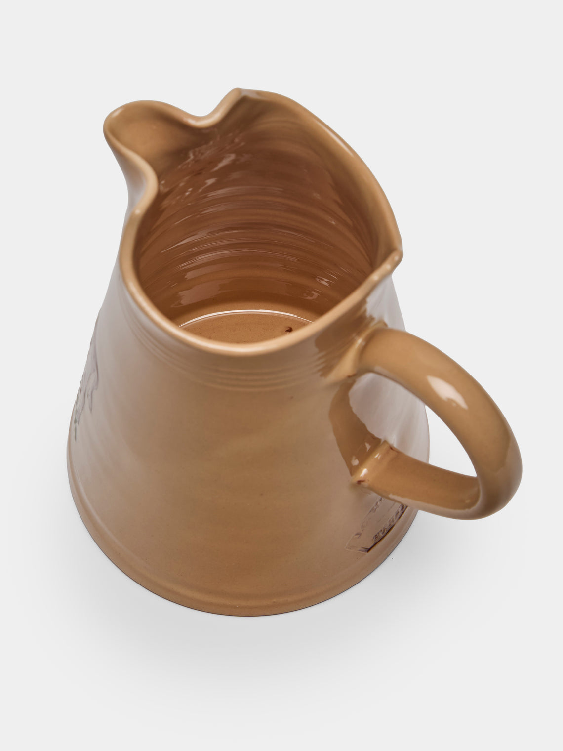 Poterie d’Évires - Cows Hand-Painted Ceramic Milk Jug - Cream - ABASK