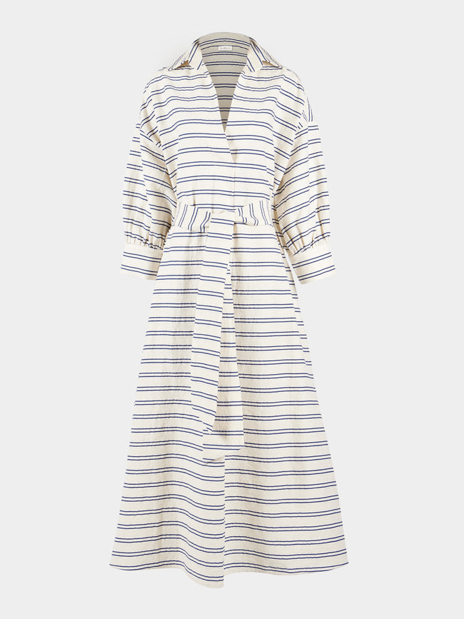 A.Shirt - Cordelia Cotton Dress - Cream - ABASK - 