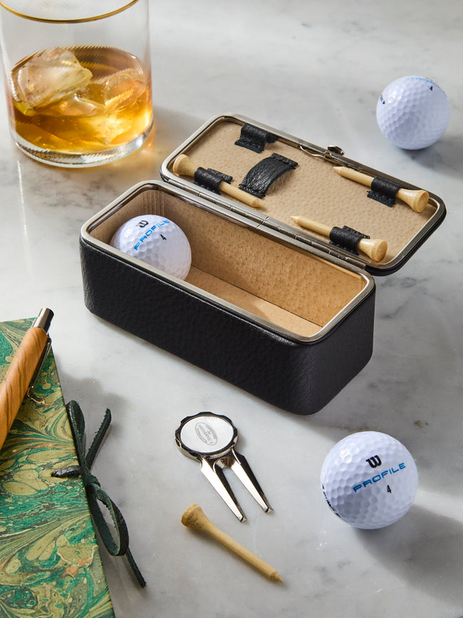 F. Hammann - Leather Golf Set - Black - ABASK