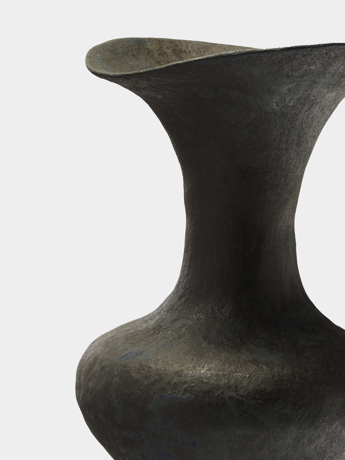 By Raffaella - Clara II Hand-Coiled Stoneware Vase -  - ABASK