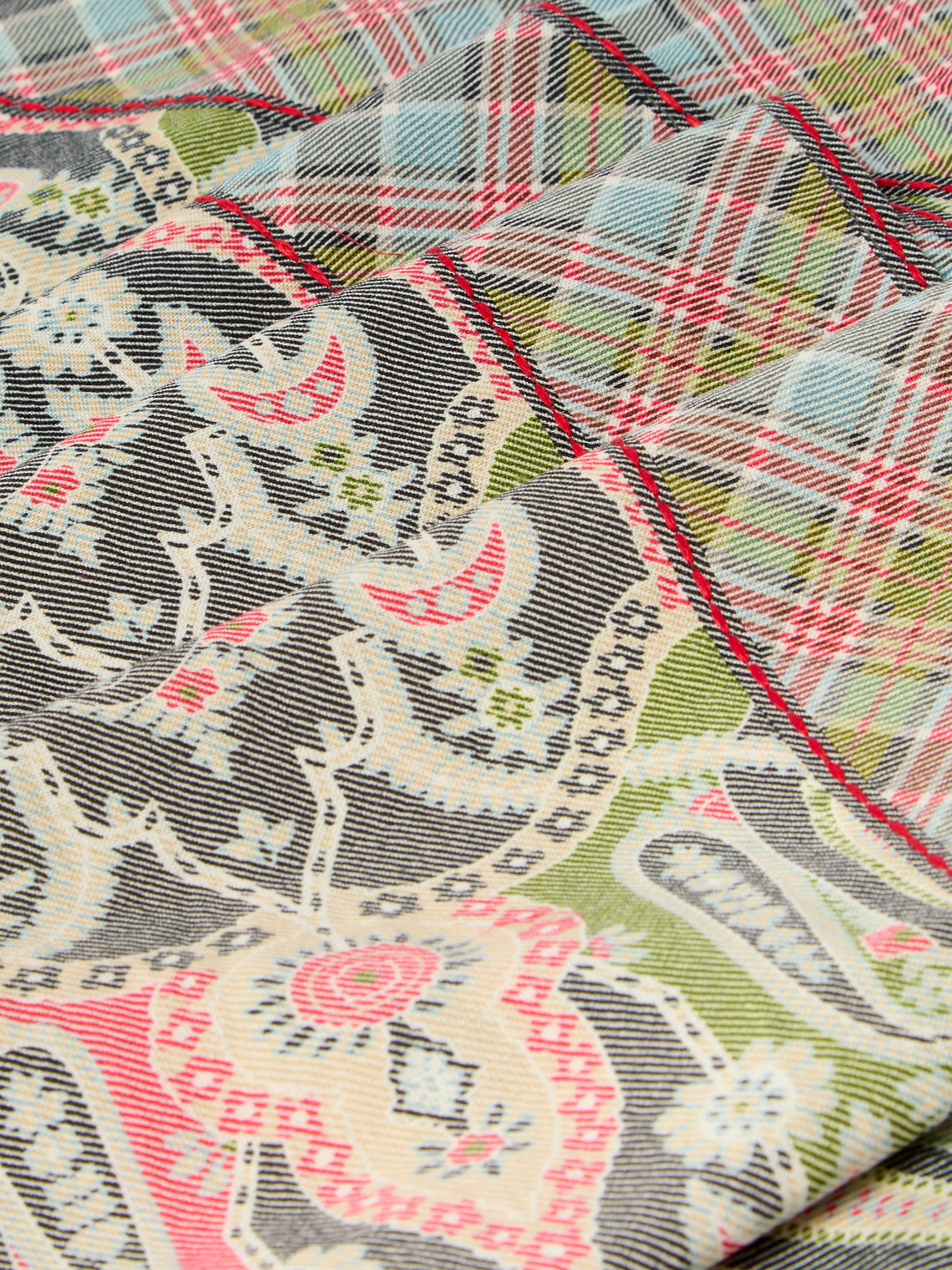 D'Ascoli - | Set of 4 | Tula Printed Linen Placemats - Multiple - ABASK
