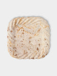 Anastasio Home - Sam Marble Tray (8in/20cm) - Beige - ABASK - 