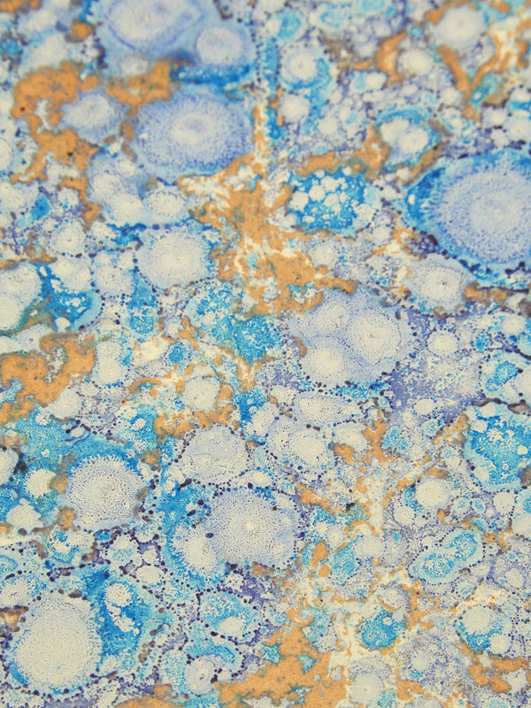 Giannini Firenze - Hand-Marbled Leather Bound Photo Album -  - ABASK