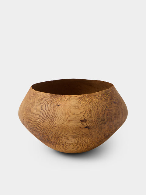 Friedemann Buehler - Hand-Turned Oak Bowl - Brown - ABASK - 