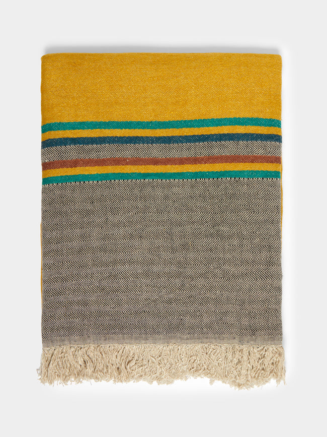 Libeco - Sequoia Stripe Belgian Linen Towel -  - ABASK - 