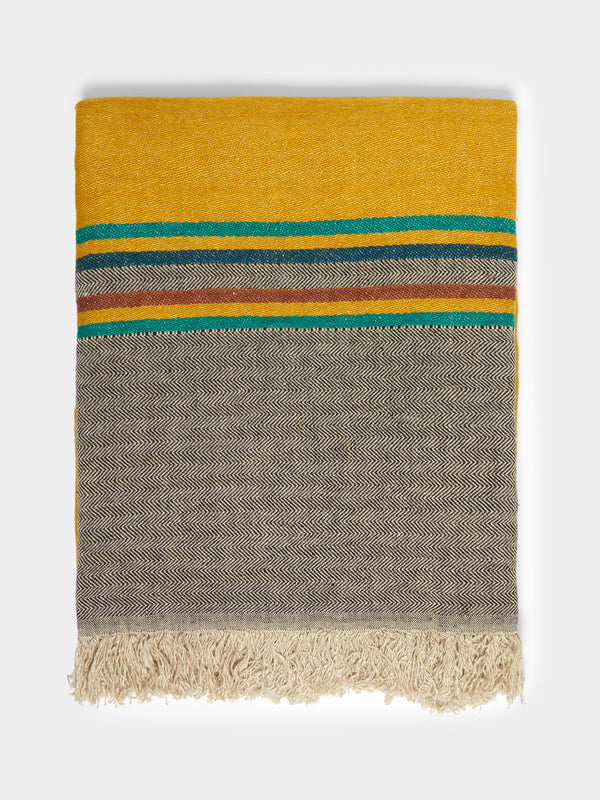 Libeco - Sequoia Stripe Belgian Linen Towel -  - ABASK - 
