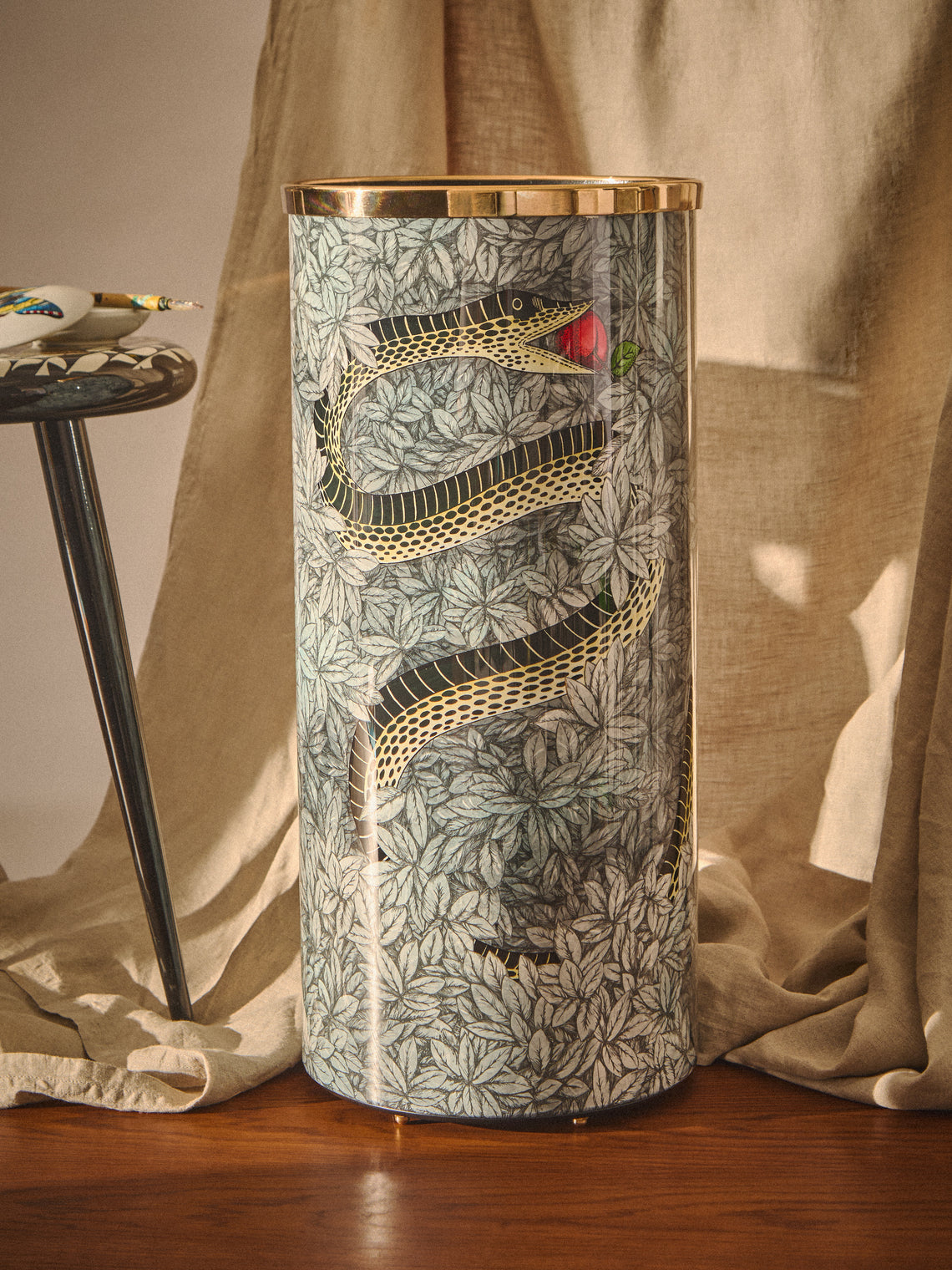 Fornasetti - Peccato Originale Iron Umbrella Stand - Multiple - ABASK