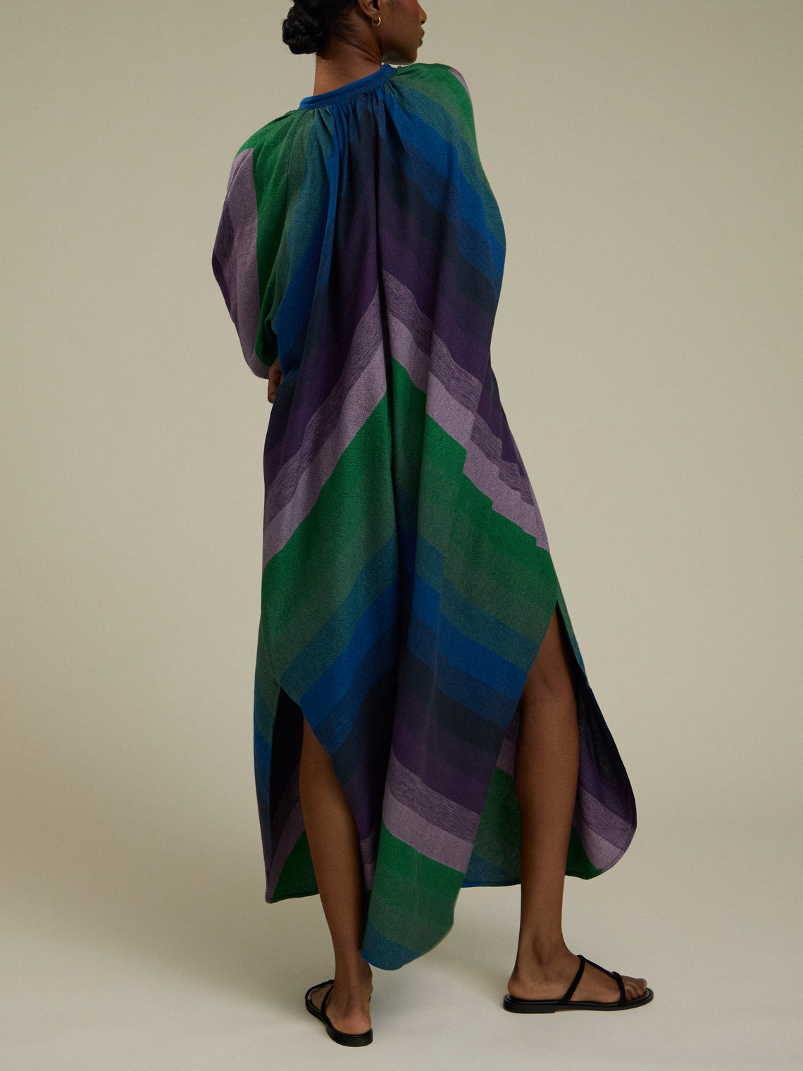 Marrakshi Life - The V-Neck Tourag Dress | Size: S - Multiple - ABASK