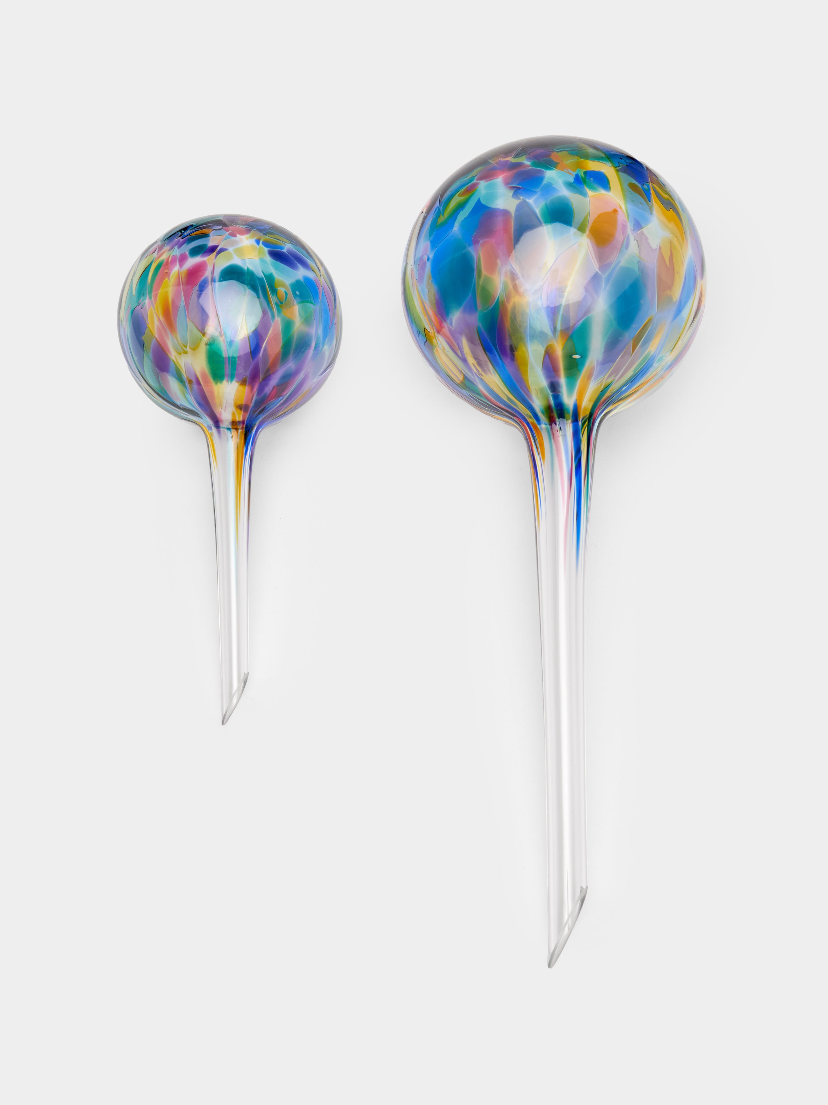 Using Diffusing Globes Multiple Hand-Blown Crystal Water-Diffusing Globes (Set of 2) by Dab'O ...