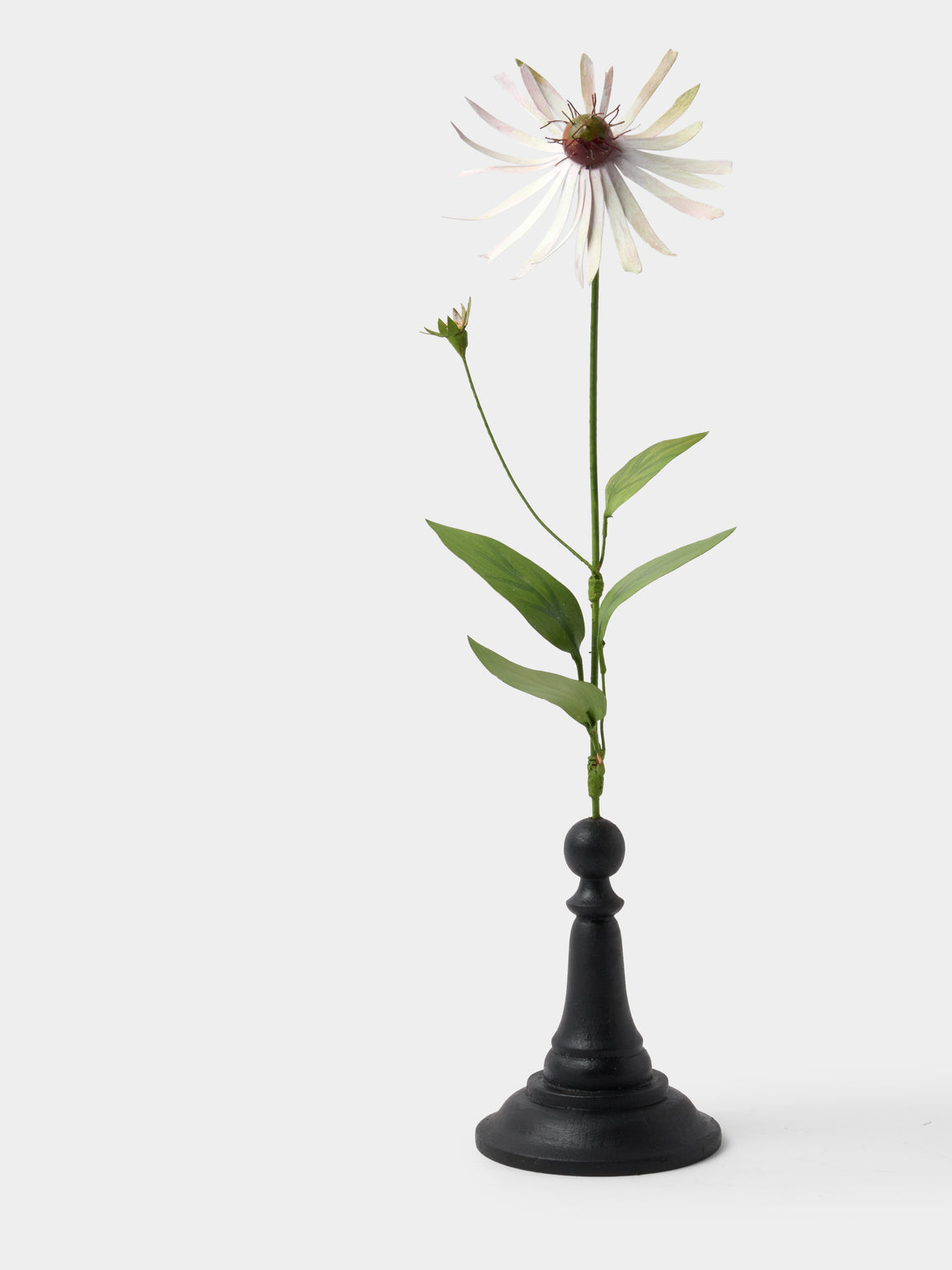 Erbavoglio Milano - Hand-Painted Copper Ornamental Flower - White - ABASK